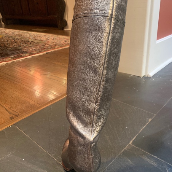 Marc Jacobs pewter metallic boots - Picture 15 of 16